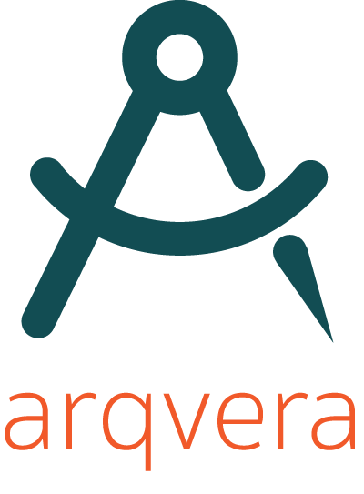 Arqvera-logo-green-compass-orange-type