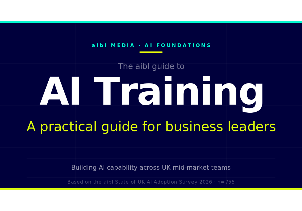 AI training for business: a practical guide for UK mid-market leaders