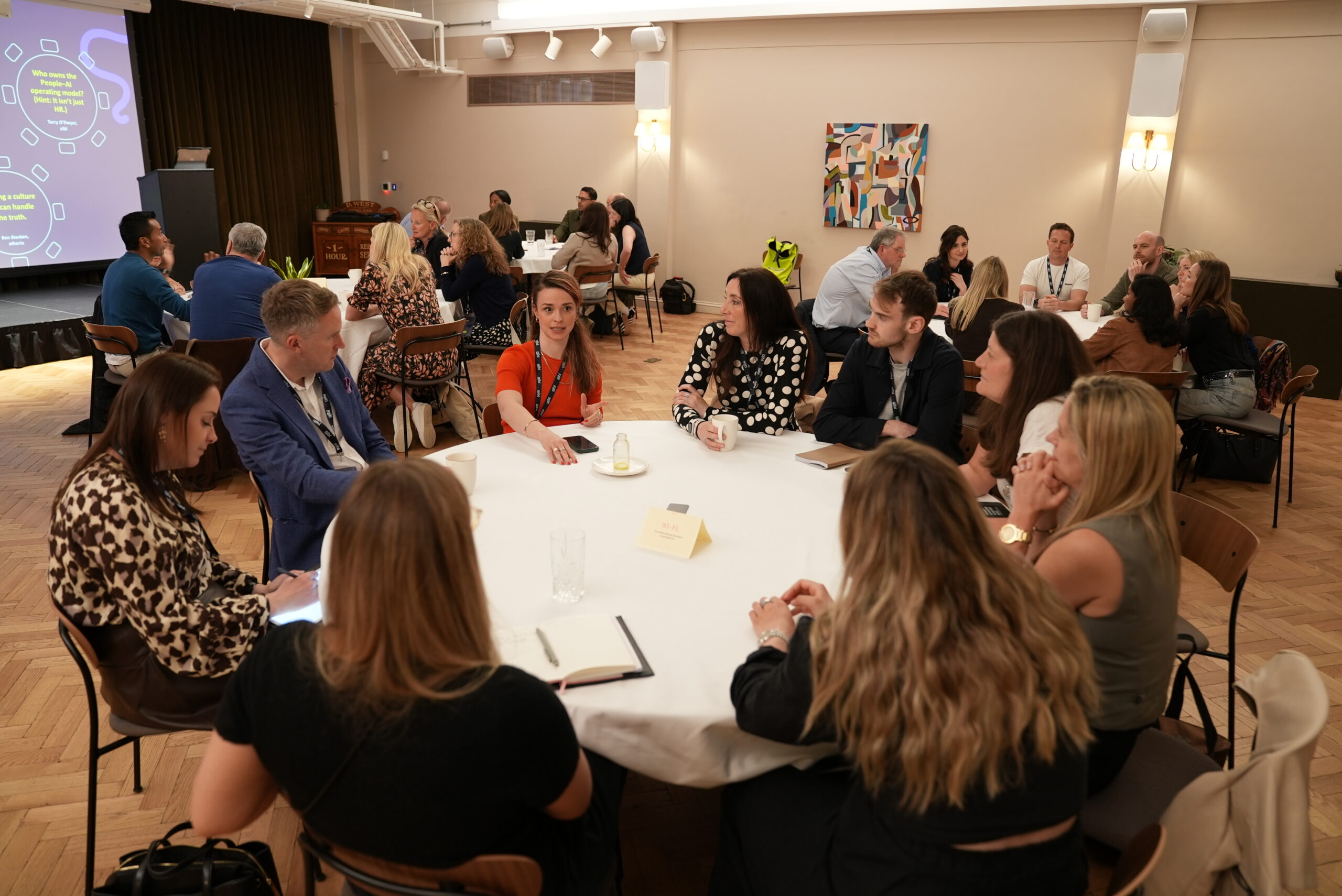 A roundtable at workforceLIVE