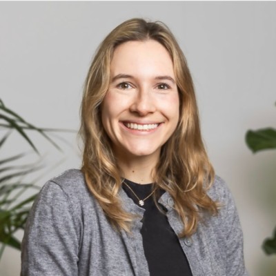 Rebecca Okin, host of the AI agents in customer experience roundtable at aiblLIVE London