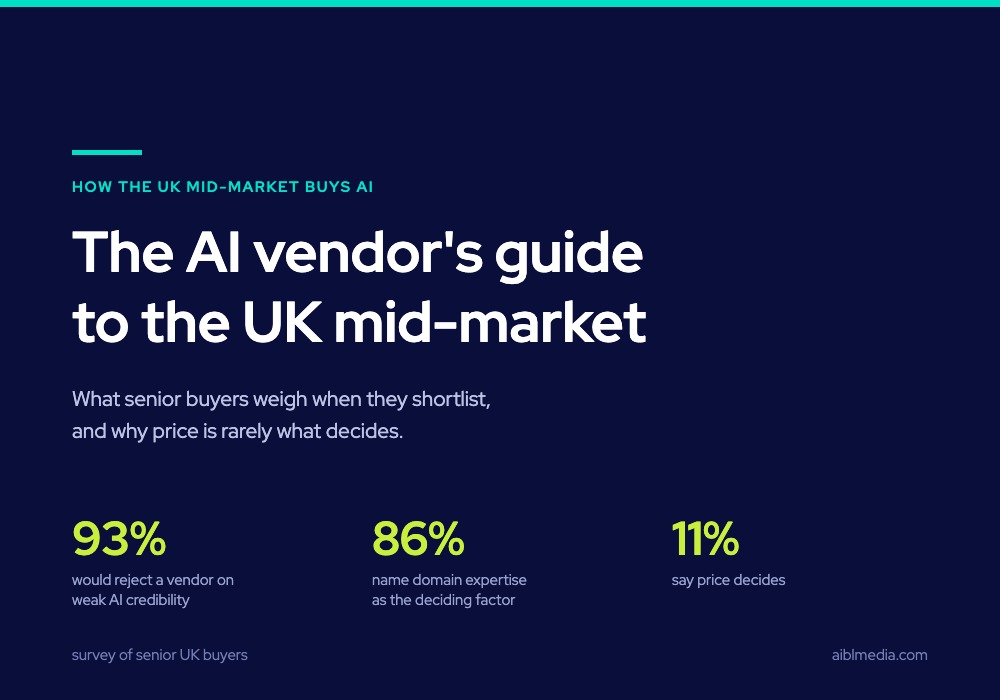 The AI vendor’s guide to the UK mid-market buyer