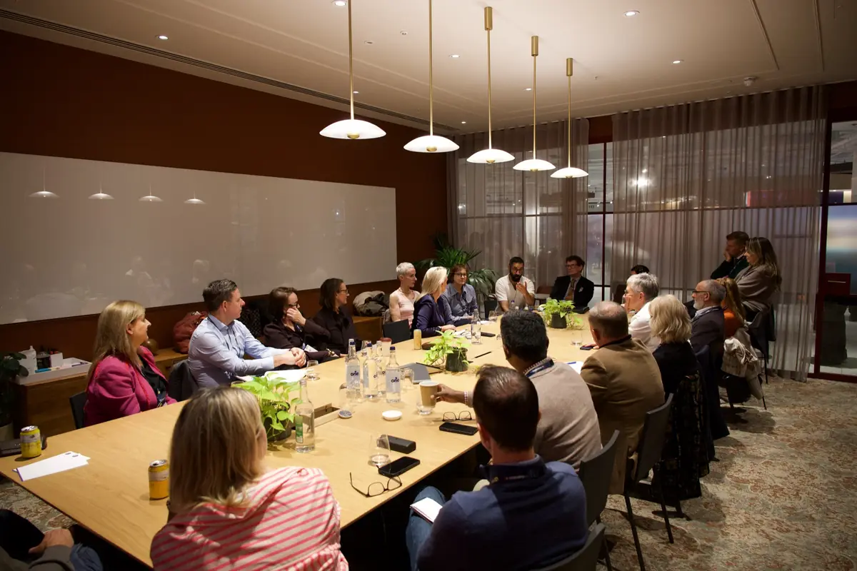 A leadership roundtable at aiblLIVE London 2026
