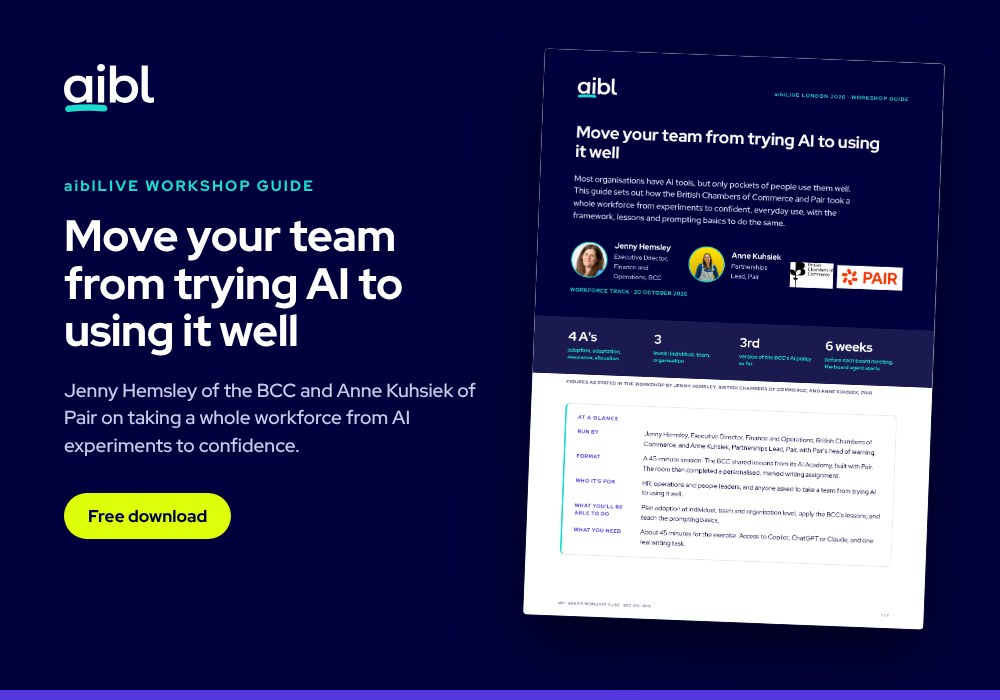 AI adoption framework: how the BCC got its workforce using AI well