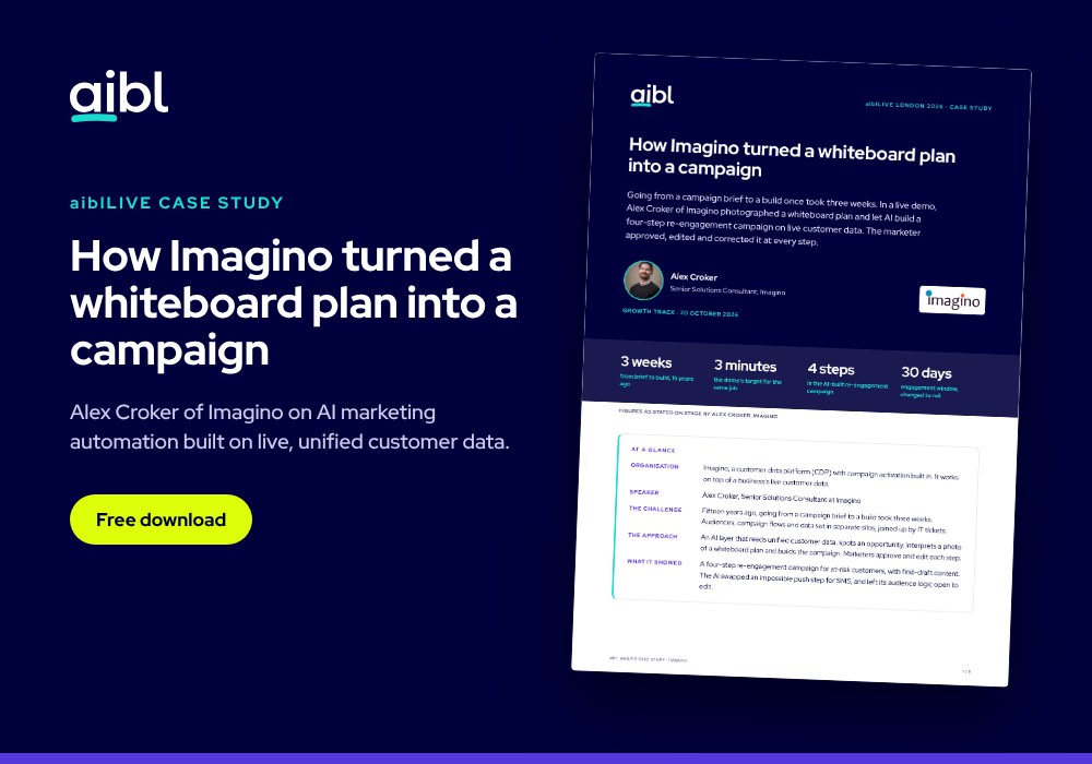 AI marketing automation: from a whiteboard sketch to a campaign